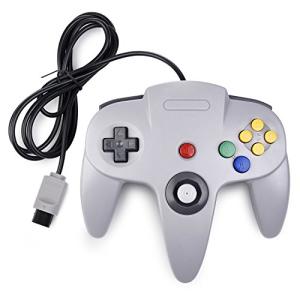 KIWITATA Retro N64 Wired Game Controller - Gray