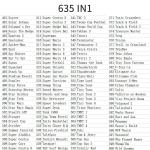 635-in-1 NES Retro Game Cartridge Multicart