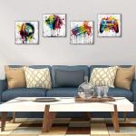 Cool Gamepad & Headphones Canvas Wall Art Set