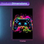 6-Piece Retro Gaming Wall Art Set