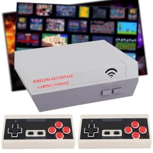 Wireless Retro Game Console with 620 Built-In Games