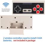 Wireless Retro Game Console with 620 Built-In Games