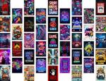 50 Retro Gamer Wall Posters for Room Decor