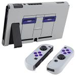 Nintendo Switch Hard Shell Case with Purple Buttons