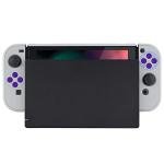Nintendo Switch Hard Shell Case with Purple Buttons