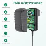 AC Adapter for AtGames Sega Genesis Flashback