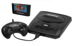 Sega Genesis 2 Console with Sonic the Hedgehog 2