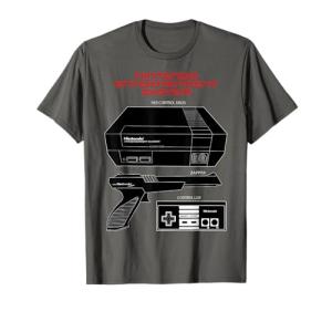 Nintendo NES Zapper Controller Graphic T-Shirt