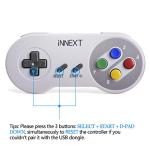 Wireless Retro USB Controllers for SNES Games – 2 Pack