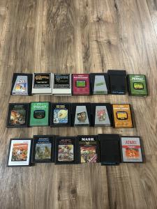 19 Atari Game Cartridges - Retro Classics Bundle