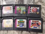 10 Sega Game Gear Retro Sports Games Bundle