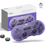 8Bitdo SN30 Pro Wireless Game Controller - Crystal Purple