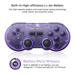 8Bitdo SN30 Pro Wireless Game Controller - Crystal Purple