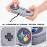 Rii Retro USB Game Controller - 2 Pack