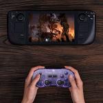8Bitdo SN30 Pro Wireless Game Controller - Crystal Purple