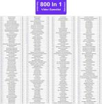 RetroTech 800-in-1 Multi Game Cartridge for SNES