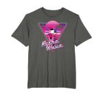 80s Retro Synthwave Video Game Arcade T-Shirt