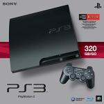 Sony PlayStation 3 Slim 320GB Console - Black