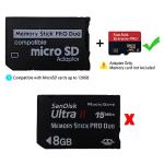 Funturbo Micro SD to PSP Memory Stick Adapter