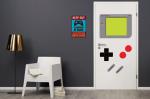 Gamer at Work Sign - Cool Retro Game Poster