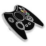 Retro Gaming Controller Enamel Lapel Pin Set