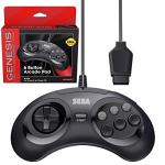 Sega Genesis 6-Button Arcade Pad - Black