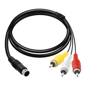 Sega Genesis 2/3 AV Cable, 6FT RCA Cable