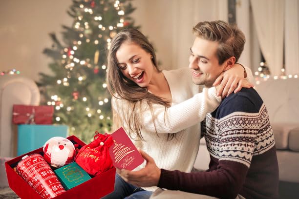 Holiday Gift Basket for Women - Tumbler and Treats