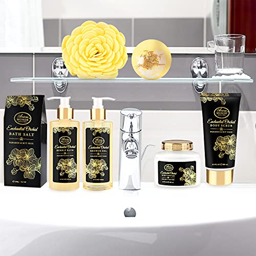 Enchanted Orchid Bath Spa Gift Basket