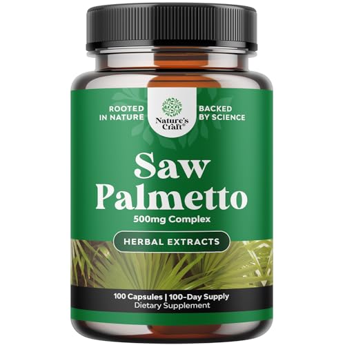 Saw Palmetto Capsules for Men’s Urologic Health