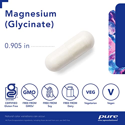 Pure Encapsulations Magnesium Glycinate for Stress and Sleep