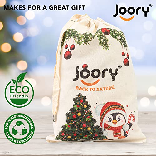 JOORY Natural Exfoliating Loofah Sponge - 3 Pack