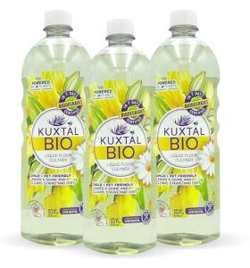 KUXTAL Biodegradable Plant-Based Floor Cleaner 3 Pack