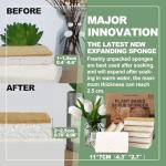 18 Pack of Plant-Based Biodegradable Dish Sponges