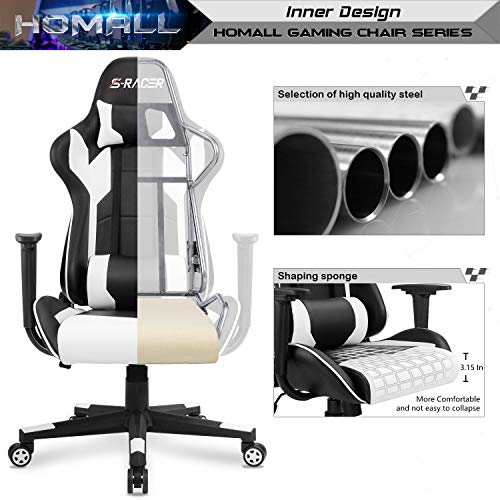 Ergonomic Racing Gaming Chair with Lumbar Support