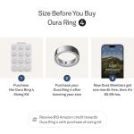 Oura Ring 4 - Silver - Size 8