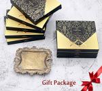 Vintage Gold Jewellery Box Organizer by Funly Mee