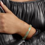 Jade Good Fortune Bracelet in 18kt Gold