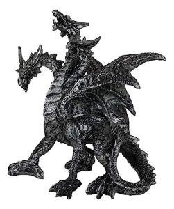 Ancient Three-Headed Dragon Hydra Collectible Figurine
