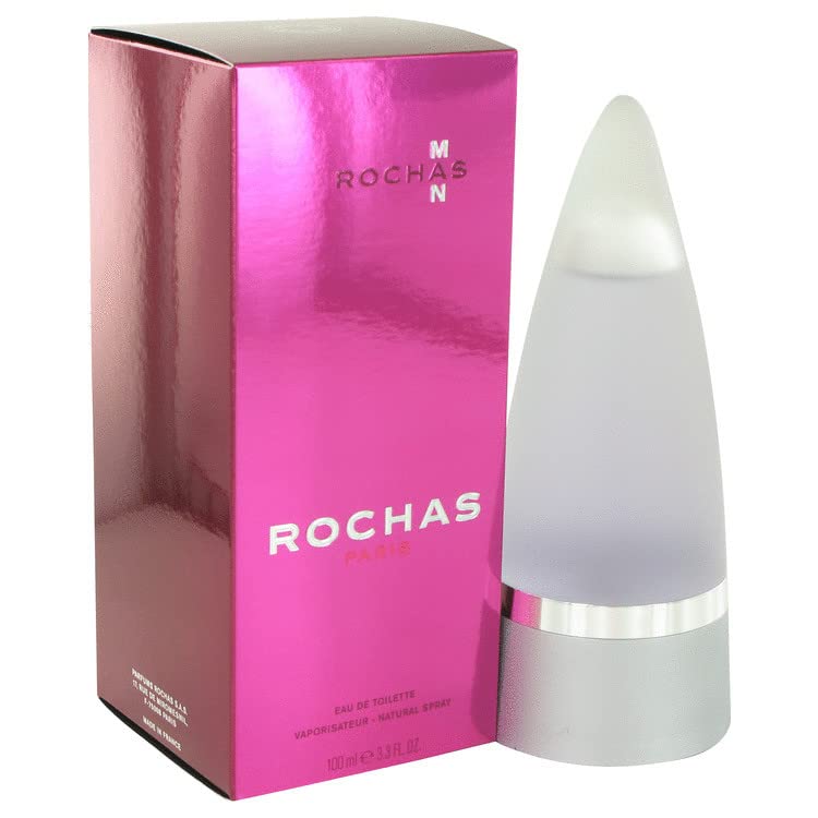 Rochas Man Cologne By Rochas Eau De Toilette Spray 3.4 Oz Eau De Toilette Spray