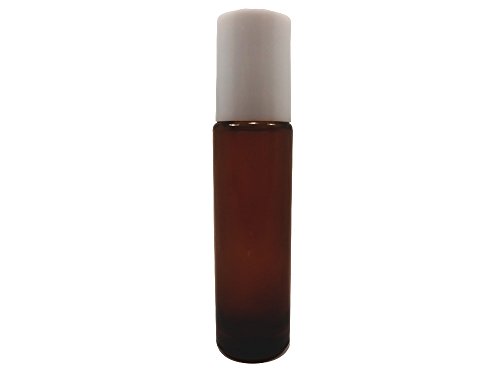 Amber Glass Roller Bottle for Essential Oils - 10ml