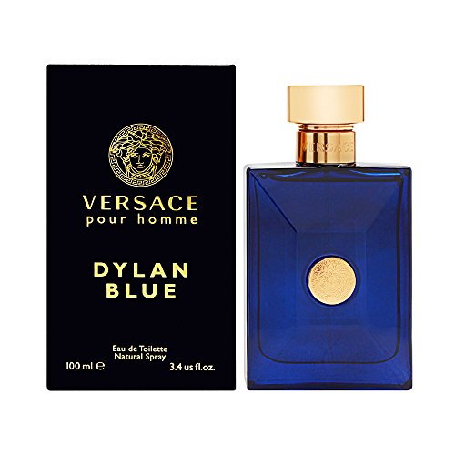 Versace Dylan Blue Eau de Toilette Spray-Men, 3.4 Ounce