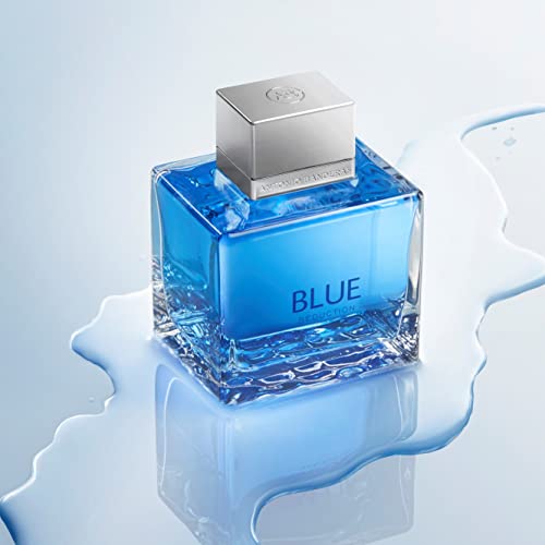 Antonio Banderas Perfumes - Blue Seduction - Eau de toilette for Men - Long Lasting - Fresh and Casual Fragance - Woody and Aquatic Notes - Ideal for Day Wear - 6.7 Fl. Oz