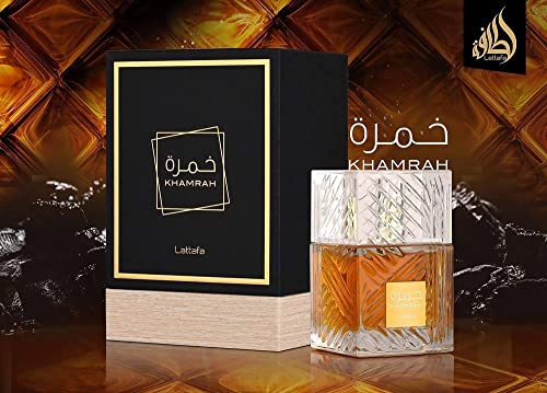 Lattafa Khamrah Unisex Eau de Parfum, 3.4oz