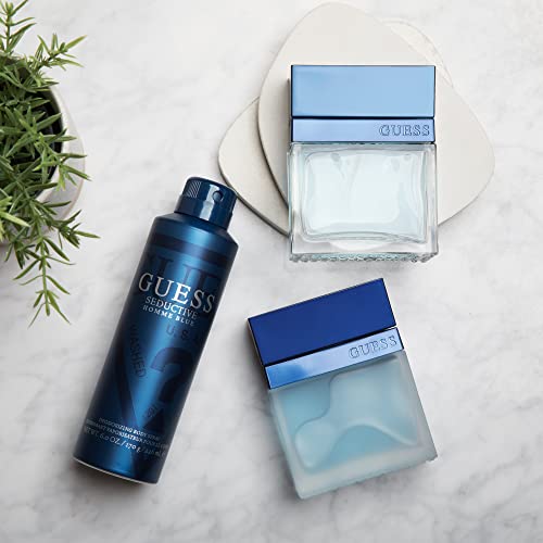 Guess Seductive Homme Blue EDT Spray for Men, 3.4 oz
