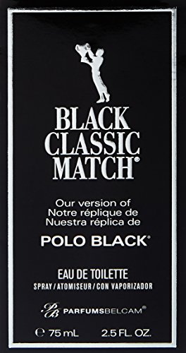 PB ParfumsBelcam Black Classic Match Polo Black EDT