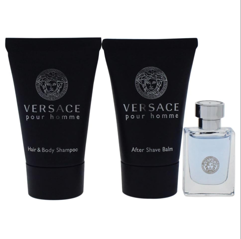 Versace Pour Homme - Men's 3 Piece Mini Gift