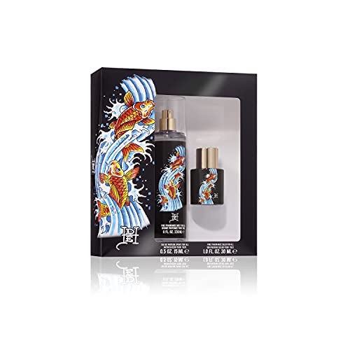 Ed Hardy Koi Wave Perfume Set, Unisex Fragrance