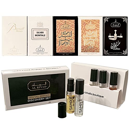 Maison d'Orient ALRIYAD, Unisex Travel Spray Sampler