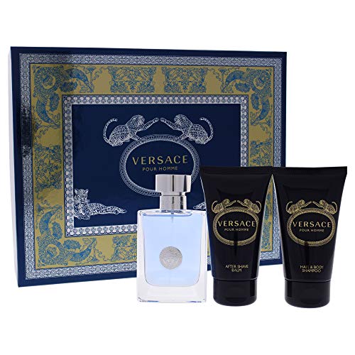 Versace Pour Homme - 3 Pc Perfume Set